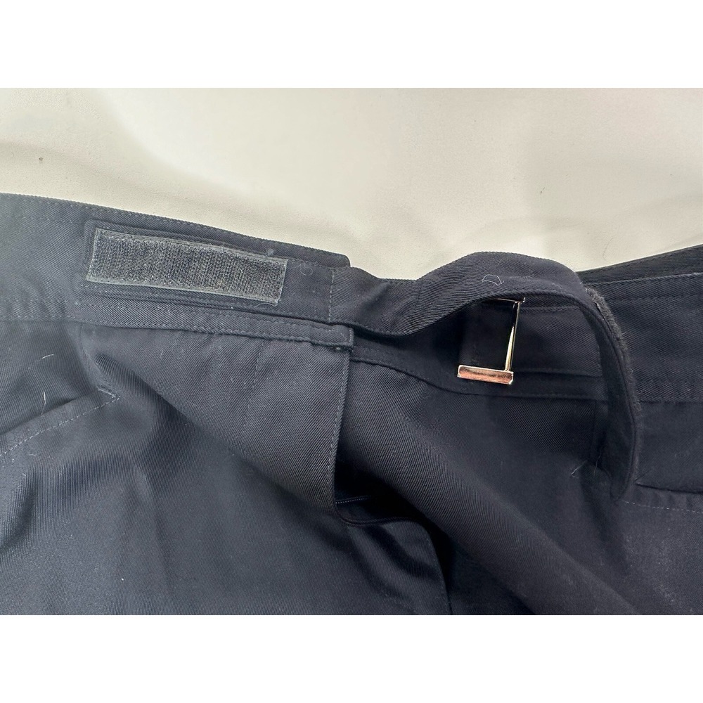 Calvin‎ Klein Women's Navy Blue Wool Blend Sheath Career Skirt Size 12 - Picture 5 of 9